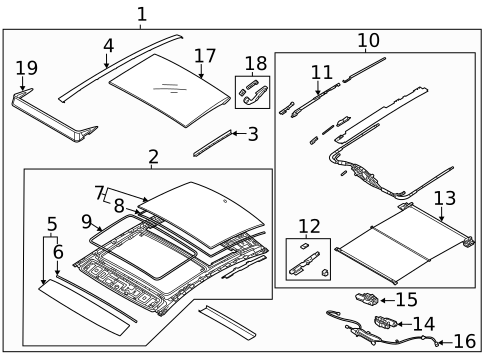 Sunroof for 2024 Hyundai Sonata #0