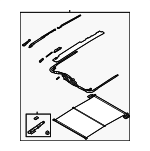 81650L1500MMH - Body: Frame Assembly for Hyundai: Sonata Image