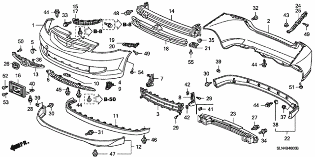 Bumper for 2007 Honda Fit #0