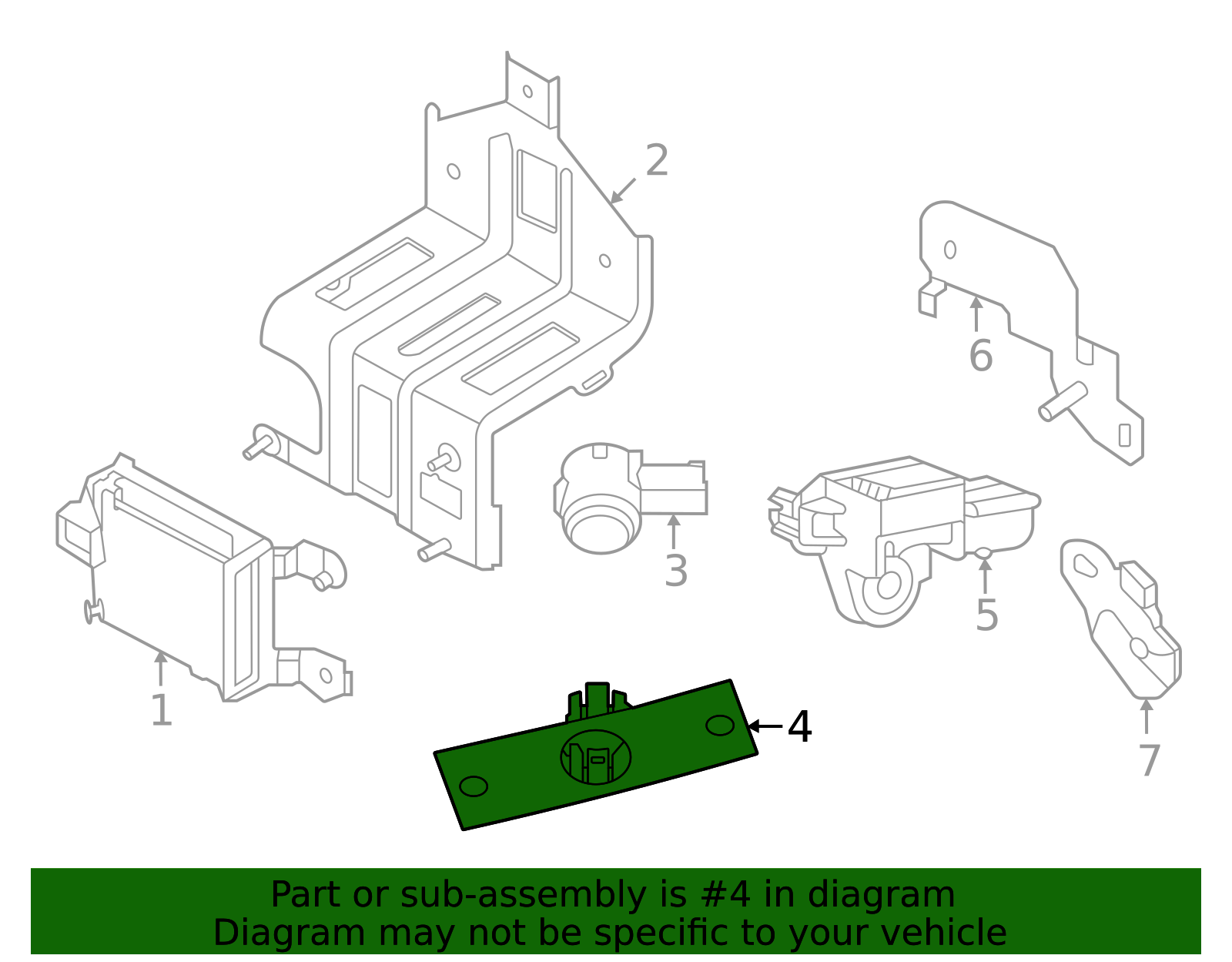 Zip Code 28533 2023-2025 Nissan Z Parking Aid Sensor Housing 28533-6GP0A | TascaParts.com