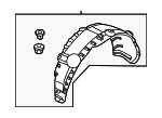 86821CU000 - : Wheelhouse Liner for Genesis: GV60 Image