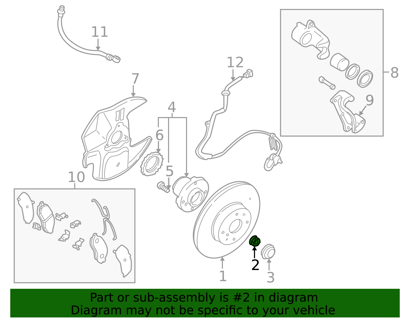D06Y-33-042 - Axle Nut 1990-2005 Mazda Miata | Mazda-Parts