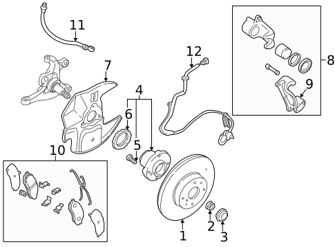 Drums & Rotors for 1999 Mazda Miata #0