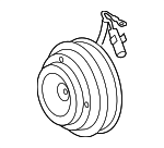 8841048100 - HVAC: Clutch &amp; Pulley for Toyota: Highlander, Sienna Image