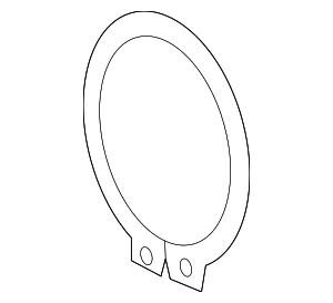 9009907114 - HVAC: A/C Compressor Clutch Pulley Snap Ring for Toyota Image