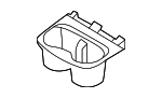 84654B8500NBC - Body: Rear Cup-holder for Hyundai Image