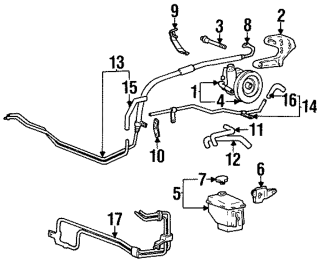 5754029000 - : Power Steering Cooler for Hyundai Image