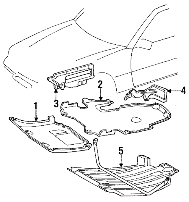 1265200923 - Engine: Front Cover for Mercedes-Benz Image