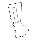 611220C011 - Body: Inner Hinge Pillar for Toyota: Sequoia, Tundra Image