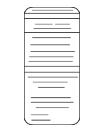 7430A480 - Body: Air Bag Label for Mitsubishi: Eclipse Cross, Lancer, Mirage, Mirage G4, Outlander, Outlander PHEV, Outlander Sport Image