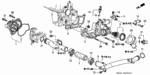 958010603008 - Engine: BOLT, FLANGE (6X30) for Honda Image