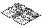 651001M010 - Body: Front Floor Pan for Kia: Forte Image