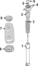 55307L2620 - : Shock Absorber for Kia Image