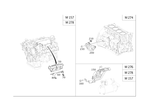 Shielding and Soundproofing At Engine, Transmission, Front Axle Transmission for 2014 Mercedes-Benz CLS 63 AMG&reg; S #0
