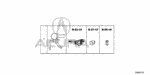 6350TX6A51 - Electrical/Exhaust/Heater/Fuel: CYLINDER SET, KEY for Acura Image
