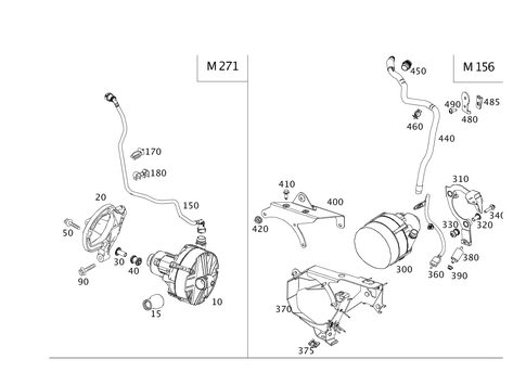 Air Pump for 2014 Mercedes-Benz C 250 #0
