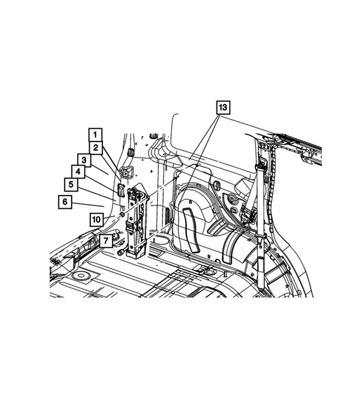 Jack Stowage for 2007 Dodge Nitro #0