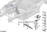 51617423308 - : Torsion Link, Rear Right for BMW Image