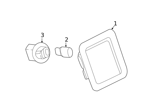 License Lamps for 2020 Ford F-450 Super Duty #0