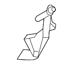 71207TBAA00 - Body: Extension for Honda: Civic Image