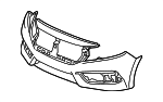 4711TEGA00ZZ - Body: Bumper Cover for Honda: Civic Image
