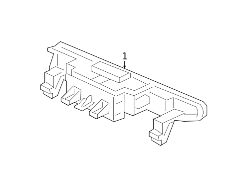 High Mounted Stop Lamp for 2022 Honda Insight #0