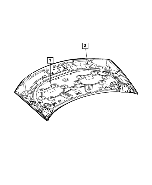 5058112AB - Labels: Belt Routing Label for Mopar Image