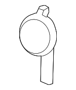 1DF93DK7AD - Body: Hole Cover for Jeep: Liberty Image