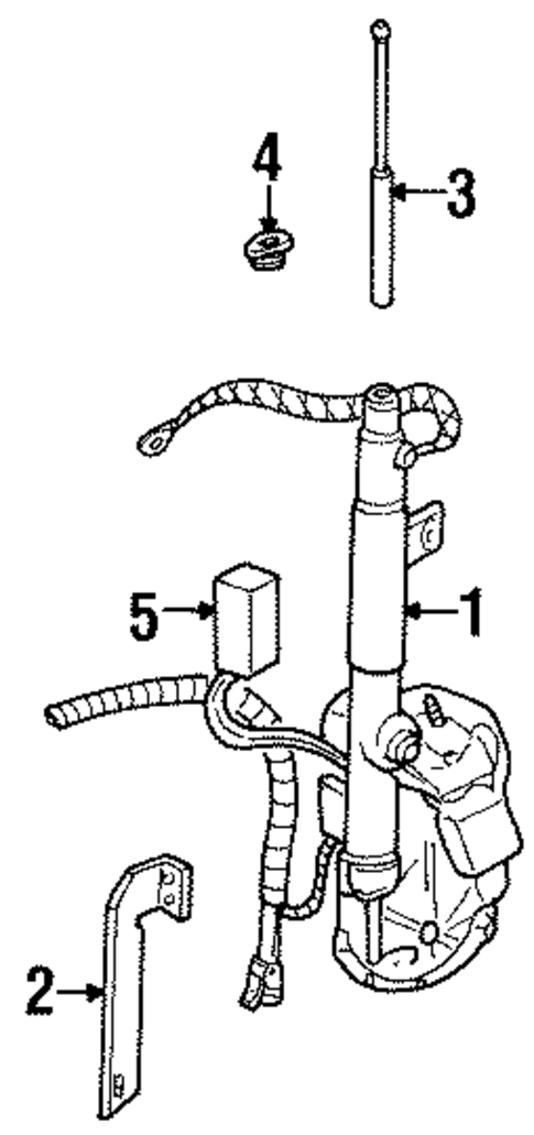 Antenna & Radio for 1993 Cadillac Eldorado #0