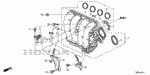 32746R40A00 - Engine: STAY, ENGINE HARNESS for Honda Image