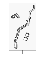 497212Y900 - Steering: Power Steering Cooler Tube for Infiniti Image