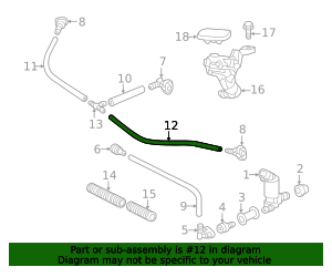 85376-58130 - High-Quality Headlight Washer Hose for 2013-2017 Toyota ...
