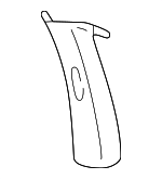 15020741 - Body: Pillar Trim for Chevrolet: Astro | GMC: Safari Image