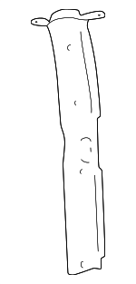 15628879 - Body: Rear Pillar Trim for Chevrolet: Astro | GMC: Safari Image