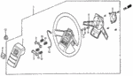 90380SB2003 - Chassis: NUT, SELF-LOCK (OHASHI) for Honda Image image