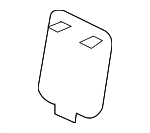 22188511235890 - Body: Tow Eye Cap for Mercedes-Benz Image