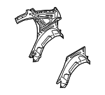 31218280 - Body: Inner Quarter Panel for Volvo: S40 Image