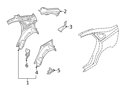 Inner Structure for 2007 Volvo S40 #0