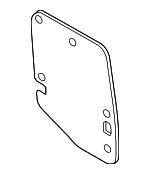 4G0907573A - Electrical: Retainer Plate for Audi: A6, A6 Quattro, A7 Quattro, RS7, S6, S7 Image