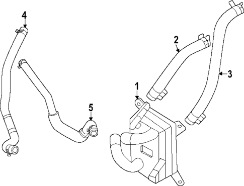 Trans Oil Cooler Lines for 2025 Kia Carnival #0