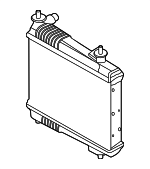 17118672237 - : Auxiliary Radiator for BMW: M2, M240i, M240i xDrive, M340i, M340i xDrive, M440i, M440i Gran Coupe, M440i xDrive, M440i xDrive Gran Coupe, X3, Z4 Image