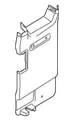 EK4Z6127411AJ - Body: Door Interior Trim Panel for Ford Image