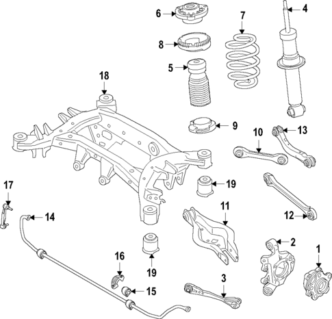 Rear Suspension for 2022 BMW 430i Gran Coupe #3