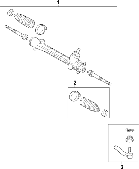 Steering Gear & Linkage for 2013 Scion tC #1