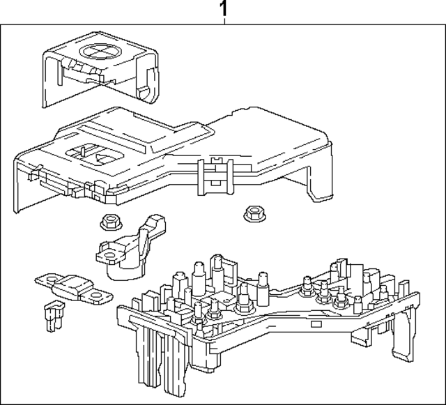 26491095 - : Part# 26491095 F (S)Sensor for Buick: Enclave | Chevrolet: Traverse | GMC: Acadia Image
