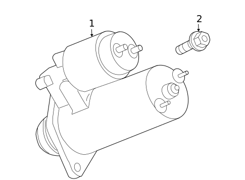 Starter & Related Components for 2005 Cadillac STS #0