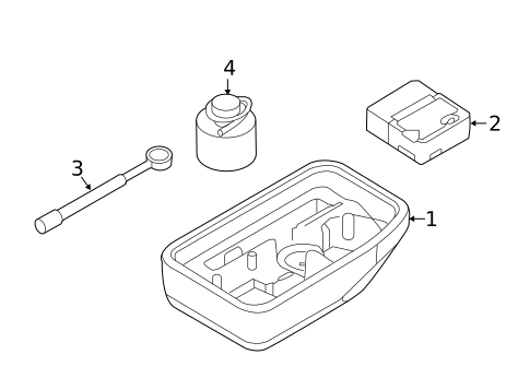 Jack & Components for 2016 Kia Soul EV #0
