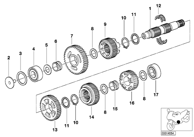 23111340426 - : Oil Guide for BMW-Motorrad Image