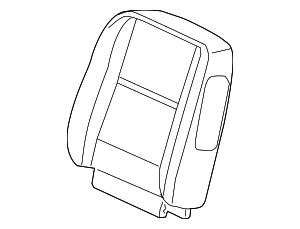 19177246 - Body: Seat Back Cover for GM Image