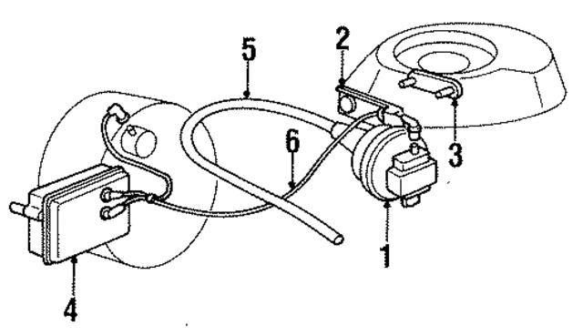 4663066 - Electrical: Vacuum Reservoir for Mopar Image